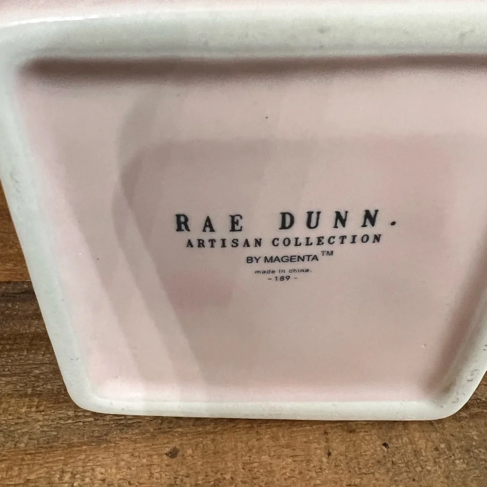 Rae Dunn Artisan Collection Wake Up Make Up Ceramic Storage Vessel